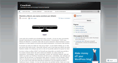 Desktop Screenshot of creactivate.wordpress.com