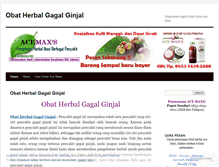 Tablet Screenshot of obatherbalgagalginjal621blog.wordpress.com