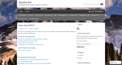 Desktop Screenshot of biznetcentral.wordpress.com