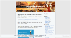 Desktop Screenshot of indiatodayonline.wordpress.com