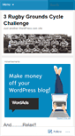 Mobile Screenshot of cyclerugby.wordpress.com