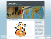 Tablet Screenshot of erincarsongeoclass.wordpress.com