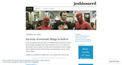 Desktop Screenshot of joshisanerd.wordpress.com