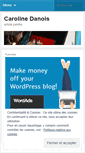 Mobile Screenshot of carolinedanois.wordpress.com