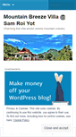 Mobile Screenshot of mountainbreezevilla.wordpress.com