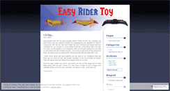 Desktop Screenshot of easyridertoy.wordpress.com