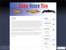 Tablet Screenshot of easyridertoy.wordpress.com