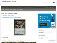 Tablet Screenshot of fattiescombosproxies.wordpress.com
