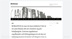 Desktop Screenshot of boklistanvux.wordpress.com