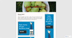 Desktop Screenshot of communalcooking.wordpress.com