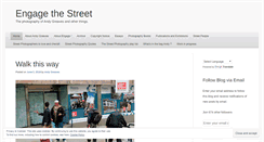 Desktop Screenshot of engagethestreet.wordpress.com