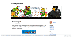 Desktop Screenshot of lareinaybloonita.wordpress.com