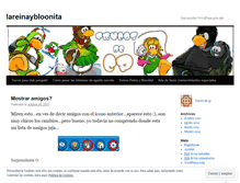 Tablet Screenshot of lareinaybloonita.wordpress.com