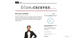Desktop Screenshot of bluecaravanblog.wordpress.com