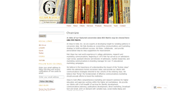 Desktop Screenshot of glassandgold.wordpress.com
