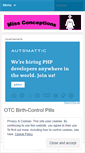 Mobile Screenshot of misconceptionsaboutconception.wordpress.com