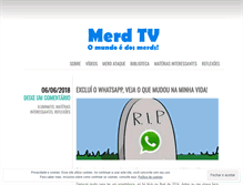 Tablet Screenshot of merdtv.wordpress.com