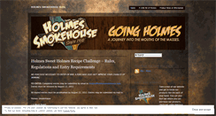 Desktop Screenshot of holmessmokehouse.wordpress.com