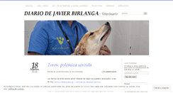 Desktop Screenshot of javierbirlanga.wordpress.com