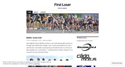 Desktop Screenshot of firstloser.wordpress.com