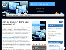 Tablet Screenshot of bringyourowndevice.wordpress.com