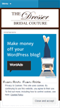 Mobile Screenshot of dresserbridal.wordpress.com
