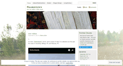 Desktop Screenshot of prairietown.wordpress.com