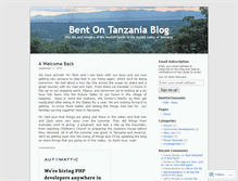 Tablet Screenshot of bentontanzania.wordpress.com