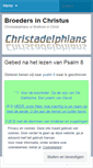 Mobile Screenshot of broedersinchristus.wordpress.com