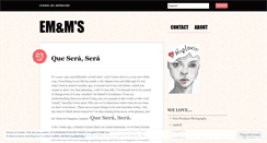 Desktop Screenshot of emandms.wordpress.com