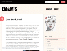 Tablet Screenshot of emandms.wordpress.com