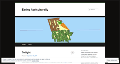 Desktop Screenshot of eatingagriculturally.wordpress.com