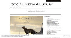 Desktop Screenshot of luxurysocialmedia.wordpress.com