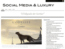 Tablet Screenshot of luxurysocialmedia.wordpress.com