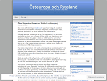 Tablet Screenshot of eastanalysis.wordpress.com
