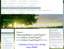 Tablet Screenshot of bluemoonstories.wordpress.com