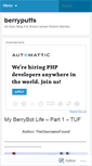Mobile Screenshot of berrypuffs.wordpress.com