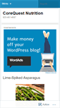 Mobile Screenshot of cqnutrition.wordpress.com