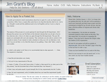 Tablet Screenshot of jimgrant1.wordpress.com