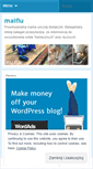 Mobile Screenshot of malflu.wordpress.com