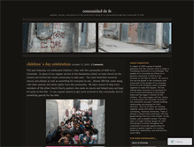 Tablet Screenshot of comunidaddefe.wordpress.com