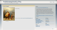 Desktop Screenshot of andelimiasephirioth.wordpress.com