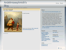 Tablet Screenshot of andelimiasephirioth.wordpress.com