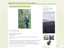 Tablet Screenshot of calderclog.wordpress.com