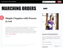 Tablet Screenshot of fitnesscommander.wordpress.com