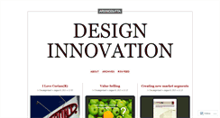 Desktop Screenshot of coriannovation.wordpress.com