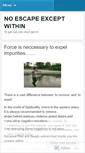 Mobile Screenshot of noescape.wordpress.com