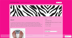 Desktop Screenshot of onmyweighthere.wordpress.com