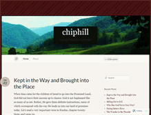 Tablet Screenshot of chiphill.wordpress.com