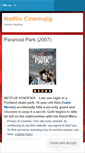 Mobile Screenshot of netflixcinemajig.wordpress.com